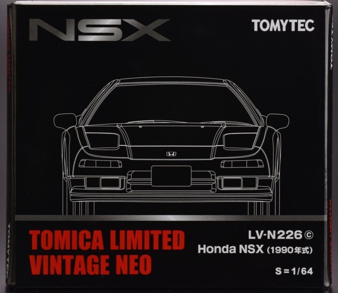 [Tomica Limited Vintage NEO LV-N226C 1/64] Honda NSX 1990 (negro)