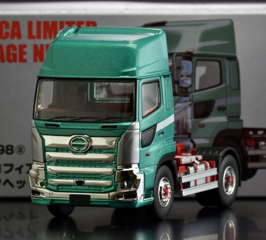 [Tomica Limited Vintage NEO LV-N298A 1/64] Cabeza de tractor Hino Profia (verde)