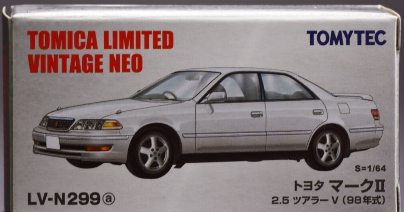 [Tomica Limited Vintage NEO LV-N299A 1/64] Toyota Mark Ii 2.5 TOURER V 1998 WH