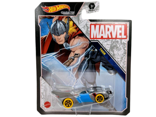 Hot Wheels Marvel Iron Man Hulk Thor Juego de 3 coches fundidos a escala 1:64 juguetes modelo 