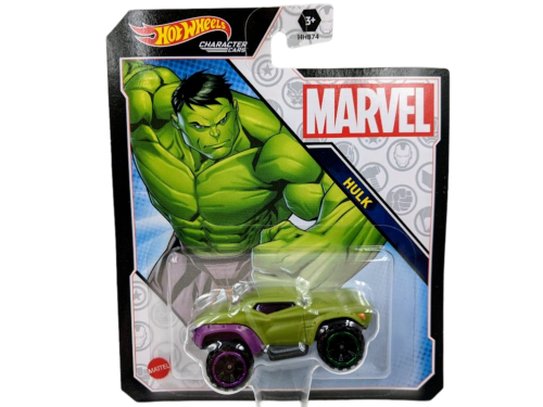 Hot Wheels Marvel Iron Man Hulk Thor Set of 3 1:64 Scale Diecast Cars Model Toys