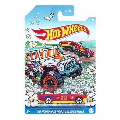 Hot Wheels 2023 Spring Mix Set of 5 Cars 1:64 Scale Die-cast Cars Model Toys