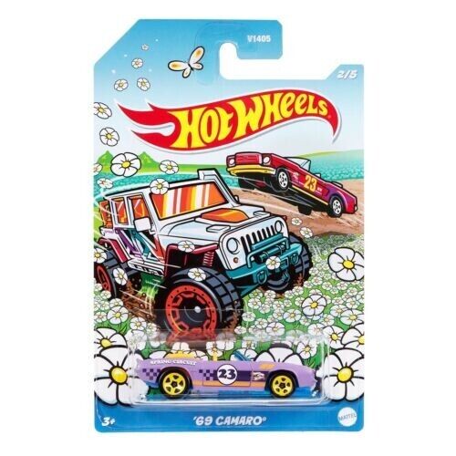 Hot Wheels 2023 Spring Mix Set of 5 Cars 1:64 Scale Die-cast Cars Model Toys