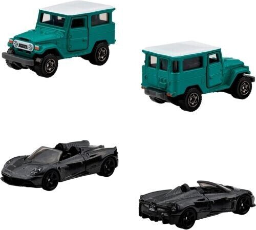 Matchbox 2023 Piezas móviles B Juego de 8 coches Escala 1:64 Juguetes de modelo de coche fundido a presión