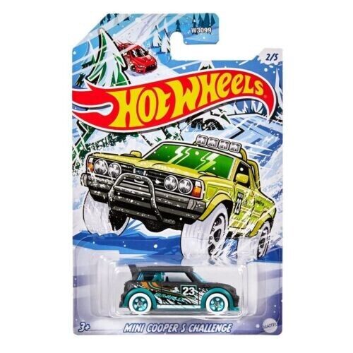 Hot Wheels 2023 Christmas Holidays Set Of Cars 5 1:64 Scale Die-cast Car Model Toys