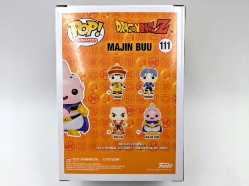 Funko Pop Animation Dragon Ball Z Majin Buu Vinyl Figures Anime Toys #111