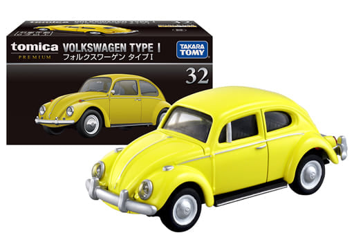 Tomica Premium Volkswagen Beetle TypeI 1:58 coches fundidos a presión modelo Juguetes