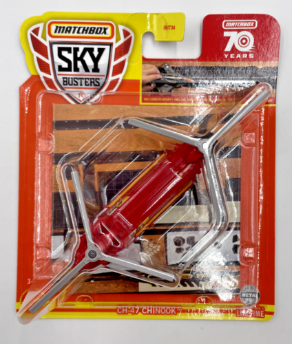 2023 Matchbox 70 años Sky busters Top Gun Juego de 8 piezas de juguetes de avión fundidos a presión