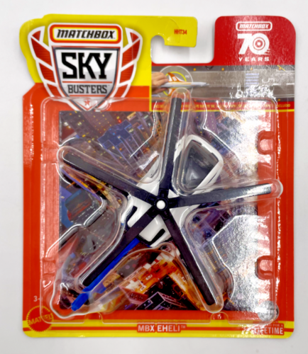 2023 Matchbox 70 años Sky busters Top Gun Juego de 8 piezas de juguetes de avión fundidos a presión