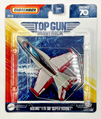 2023 Matchbox 70 años Sky busters Top Gun Juego de 8 piezas de juguetes de avión fundidos a presión