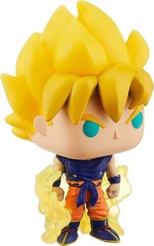 Funko Pop Dragon Ball Z Super Saiyan Goku Figuras de vinilo Juguetes de anime # 860