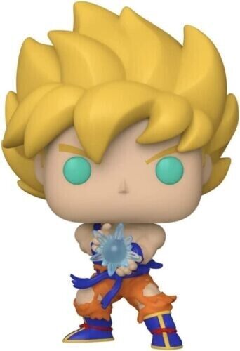 Funko Pop Dragon Ball Z Super Saiyan Goku Kamehameha Vinyl Figures Toys #948