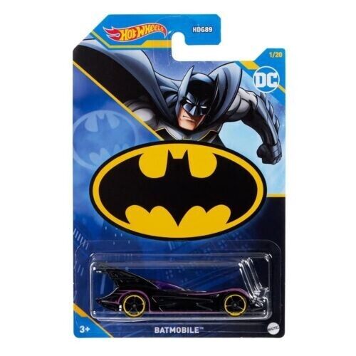 Hot Wheels 2023 Batman Set A de 5 coches escala 1:64 coches fundidos a presión modelo Juguetes