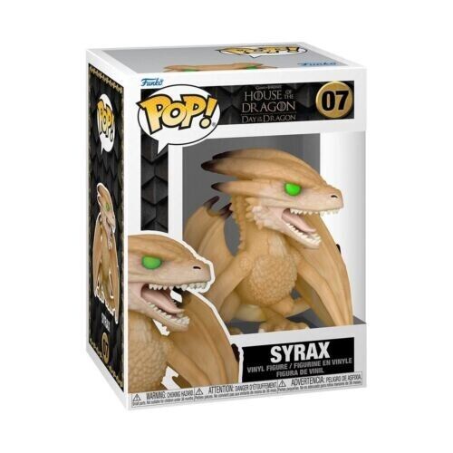 FunkPop! Game Of Thrones House of the Dragon Syrax Vinyl Figure Toys #07