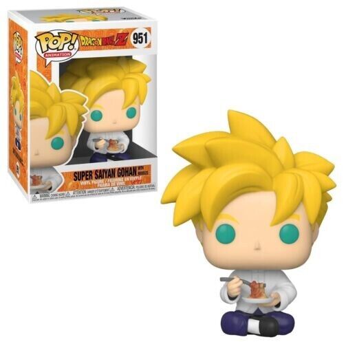 Funko Pop Dragon Ball Z Super Saiyan Gohan / Noodles Vinyl Figures Toys #951