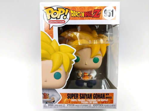 Funko Pop Dragon Ball Z Super Saiyan Gohan / Noodles Vinyl Figures Toys #951