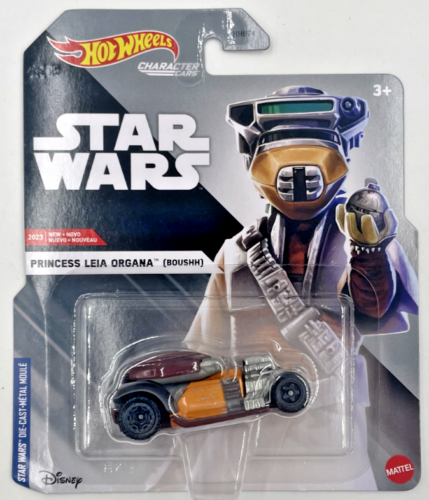 Hot Wheels 2023 Juego de personajes de Star Wars de 8 coches escala 1:64 juguetes de coche modelo fundido a presión