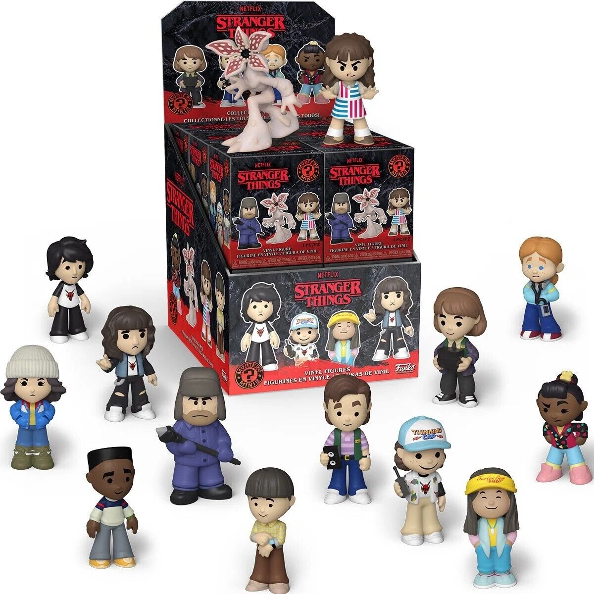 Funko Pop Netflix Stranger Things Season 4 Mystery Set  Case of 12 Vinyl Mini Figures Toys