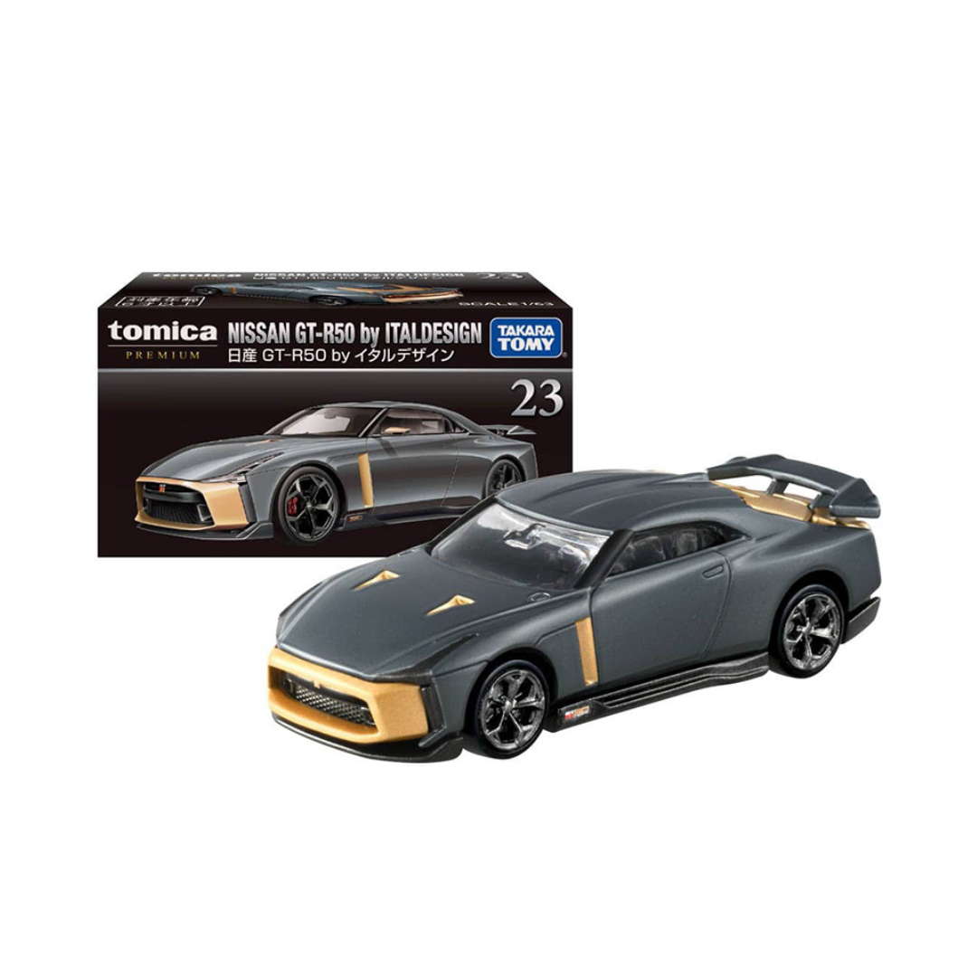 Tomica Premium Nissan GT-R50 de Italdesign 1:63 coches fundidos a presión modelo Juguetes