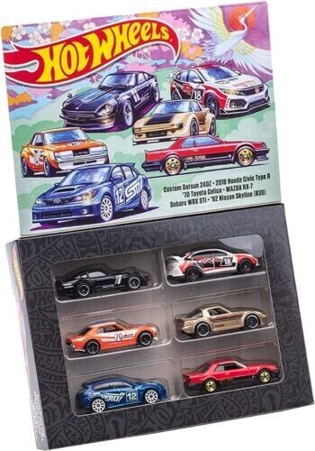 Hot Wheels 2023 JDM Japan Import Theme Set Of 6 Car