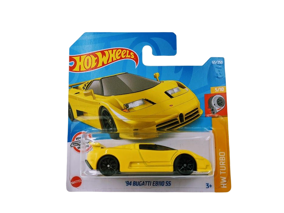 Hot Wheels Turbo 94 Bugatti EB110 SS 1:64 Coches DIE-CAST - Colección 65/250